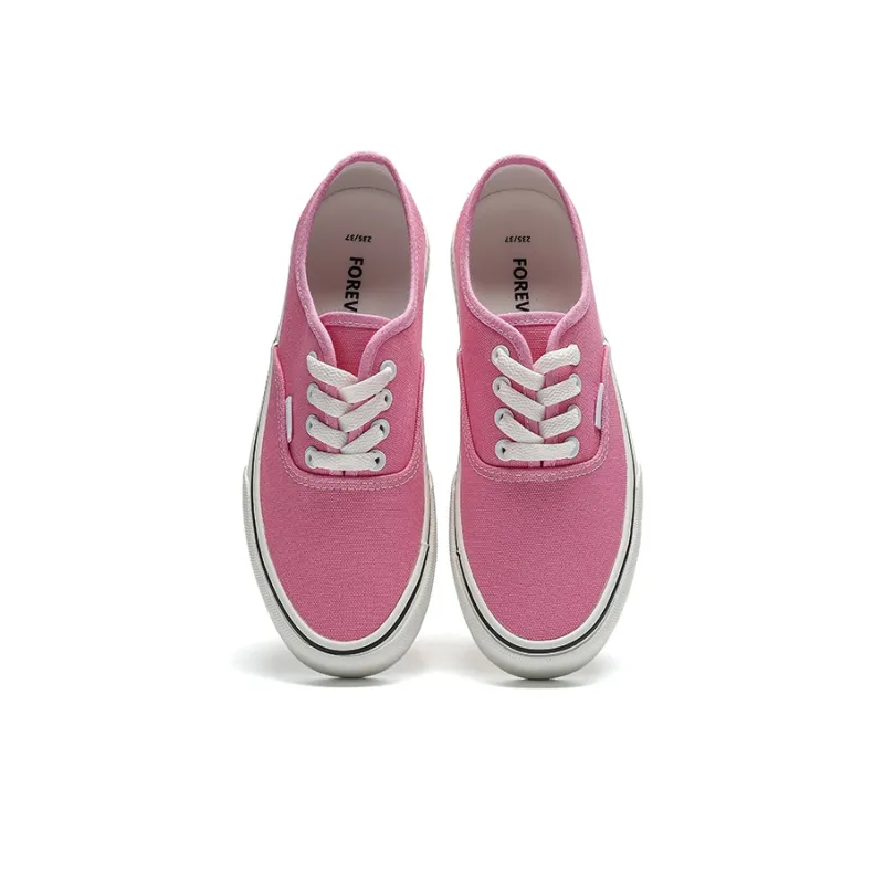 FOREVER 21 Slip Resistant, Abrasion Resistant, Breathable, Lightweight, Cushioning Low Top Canvas Shoes Unisex-12