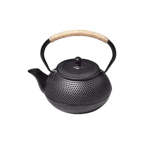 Primitive Cast Iron Teapot And Stove For Tea Brewing Electric Ceramic Stove With Charcoal Fire 600-1200ML