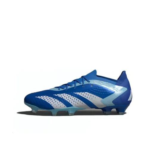 Adidas PREDATOR Series Soccer Shoes Unisex Low-Top Blue