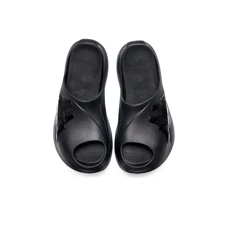 Kappa EVA Slip Resistant Abrasion Resistant Slide Slippers Unisex Black-3