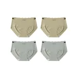 O Set: Ginger Yellow+Ginger Yellow+Gray Green+Gray Green