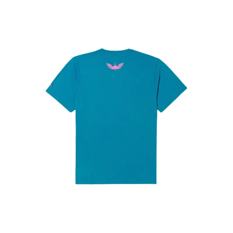 NOAH T Shirts Unisex Cyan-1