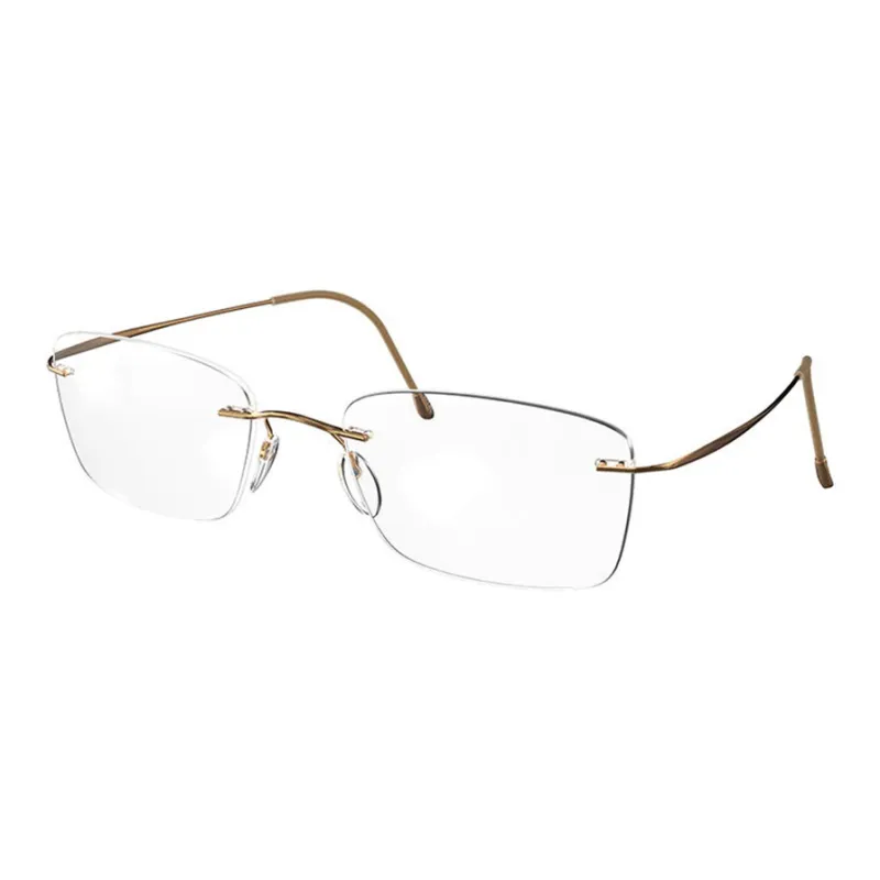 SILHOUETTE Titanium Round Optical Myopia Glass Frame Unisex-13