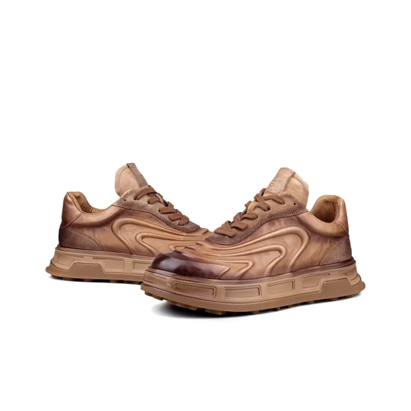 LOHAN·SIR Cushioning Breathable Lightweight Low-Top Casual Shoes Men's-4
