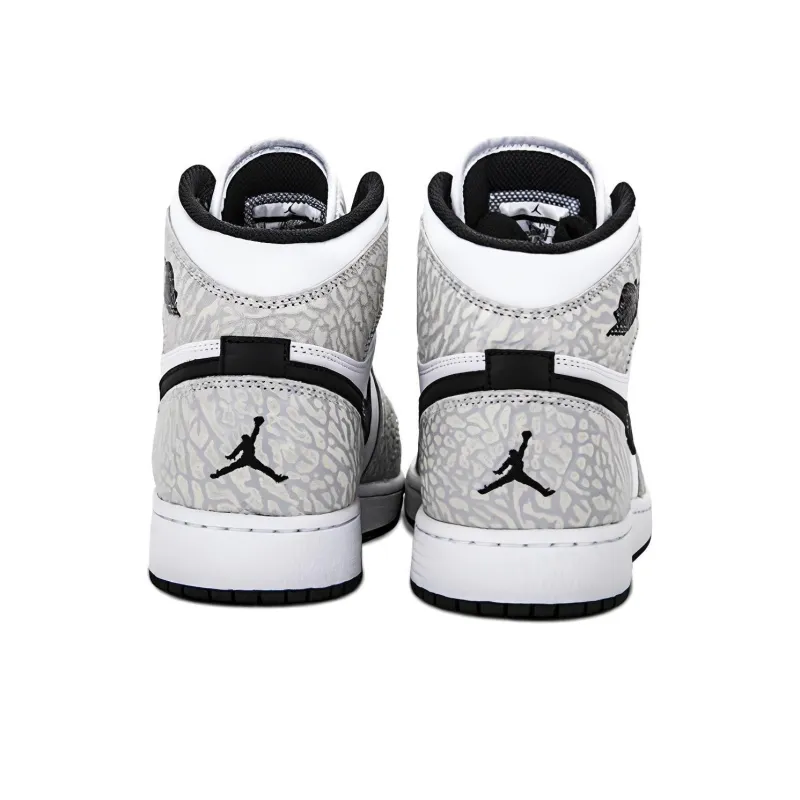 Jordan 1 Retro High Premium White Black GS-3