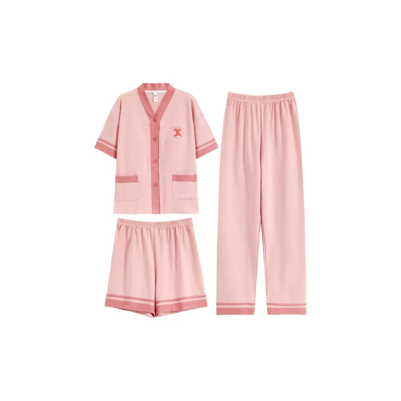MADALLO Pajama Set Women's Pink-0