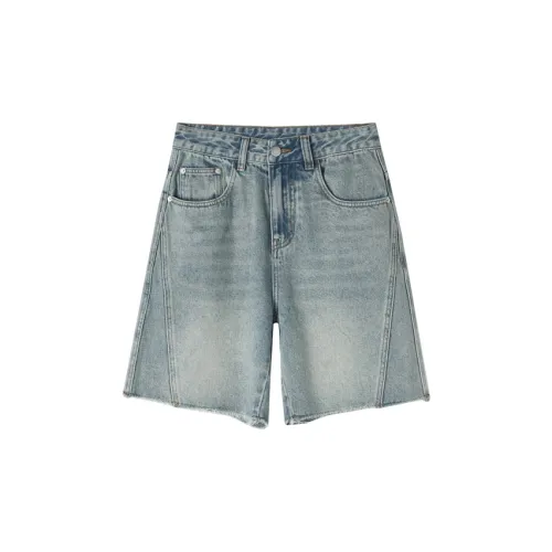 HIPPIEMISS Denim Shorts Women's Vintage Blue