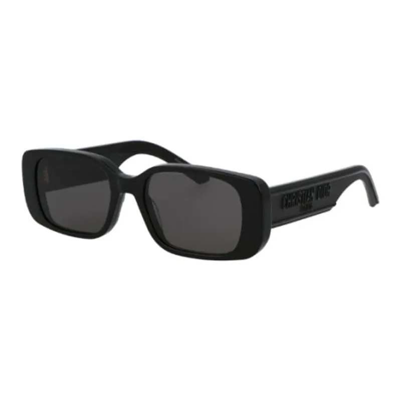 DIOR Rectangular Sunglasses Women's Black-0