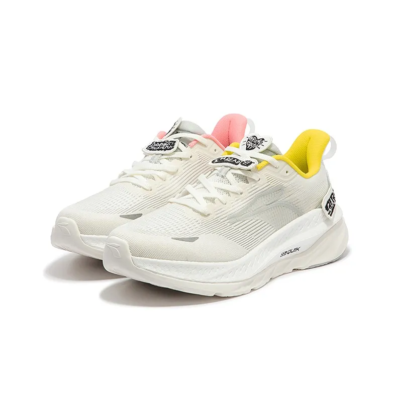 361° Red Flame 3 Running Shoes Men Low Top Feather White/Photon Gray-2