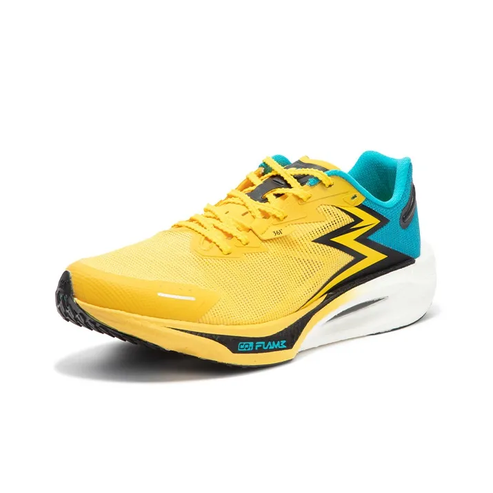 361° Speed 3 PRO Cushioning Anti-Slip Wear-Resistant Breathability Low-Top Casual Running Shoes Unisex Sunshine Yellow-1