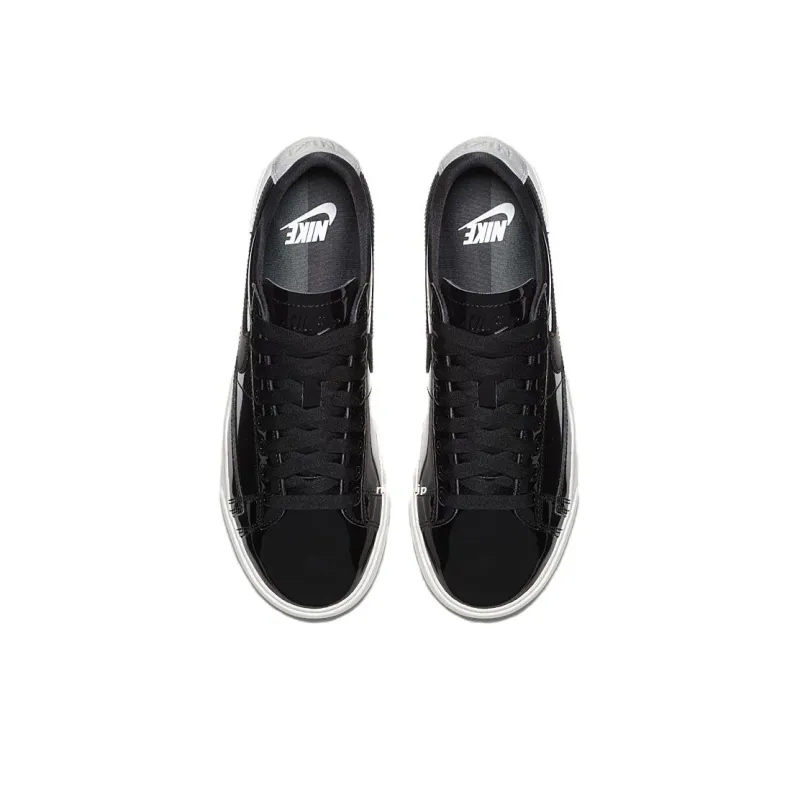 Nike Blazer Low Black Patent Women's-3
