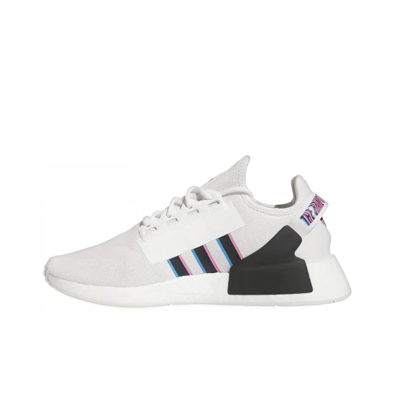 Adidas Originals NMD_R1 V2 'White Pulse Blue Magenta'-0