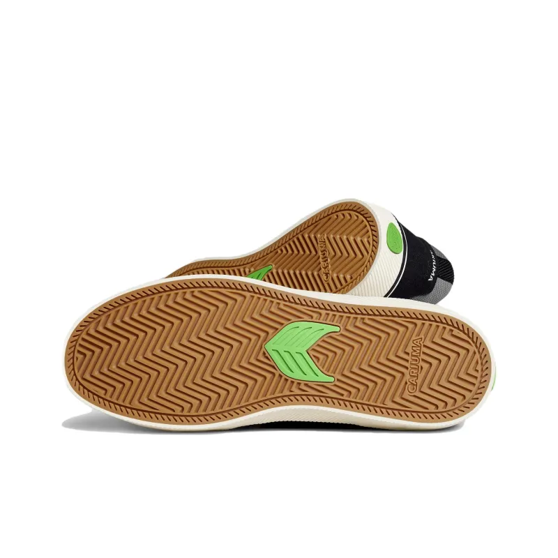CARIUMA Low Top Skateboard Shoes Unisex Black Gray Color-3