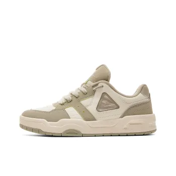 PEAK Taichi Star Consciousness Cushioning Coverage Slip Resistant Low Top Trendy Cultural Shoes Women's Khaki Green