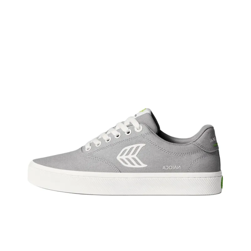 CARIUMA Low Top Canvas Shoes Unisex Gray-0
