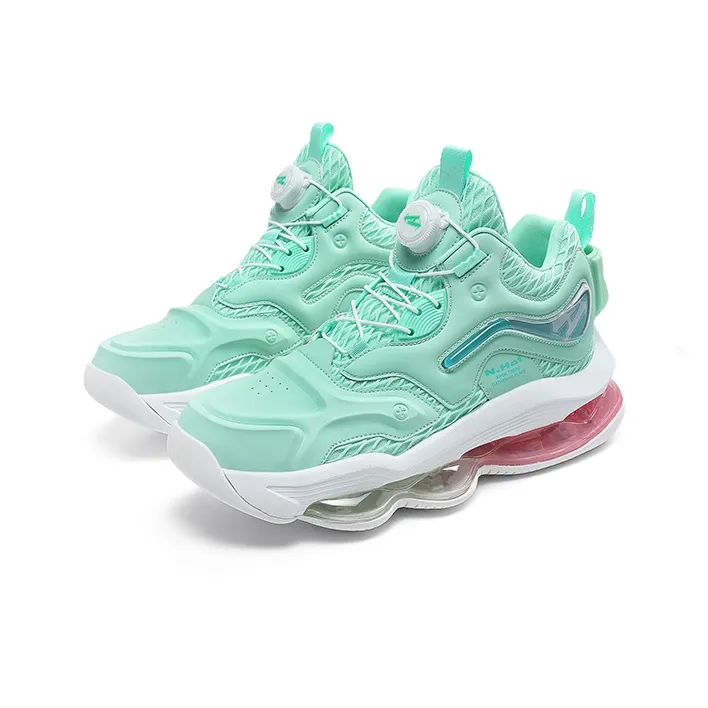 N·HOT Height Increasing Breathable Slip-Resistant Mid-Top EVA Air Cushion Base Casual Running Shoes Unisex-1