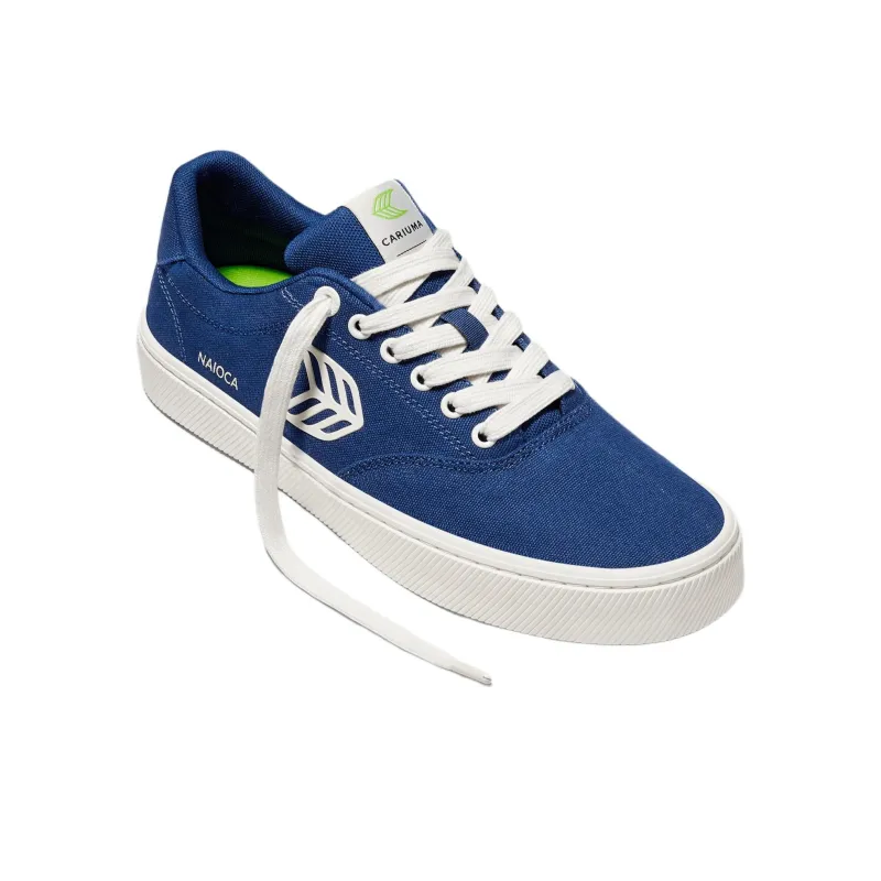 CARIUMA Low Top Canvas Shoes Unisex Blue-2