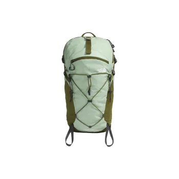 THE NORTH FACE Recycled Nylon Outdoor Mountaineering Bag Backpack Women's Mist Sage Green With Forest Olive