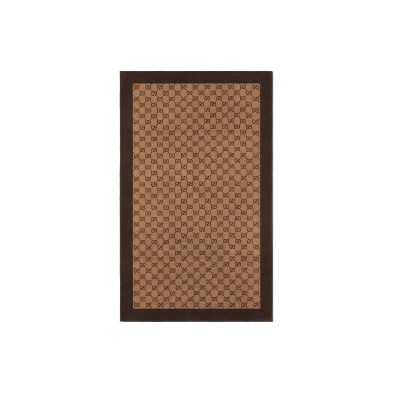 GUCCI Gg Supreme Cotton Beach Towel-0