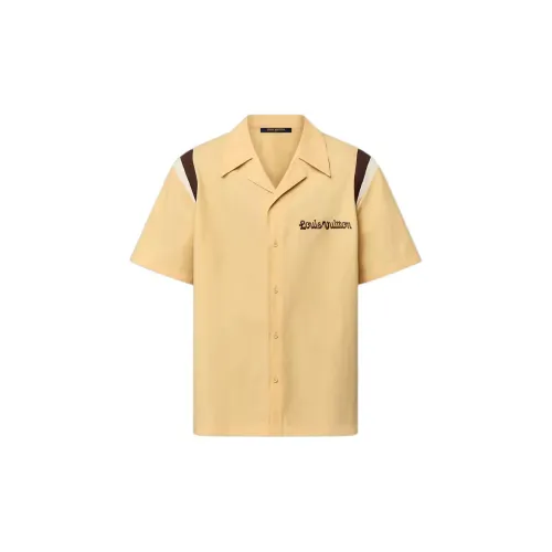 LOUIS VUITTON Shirts Men Yellow