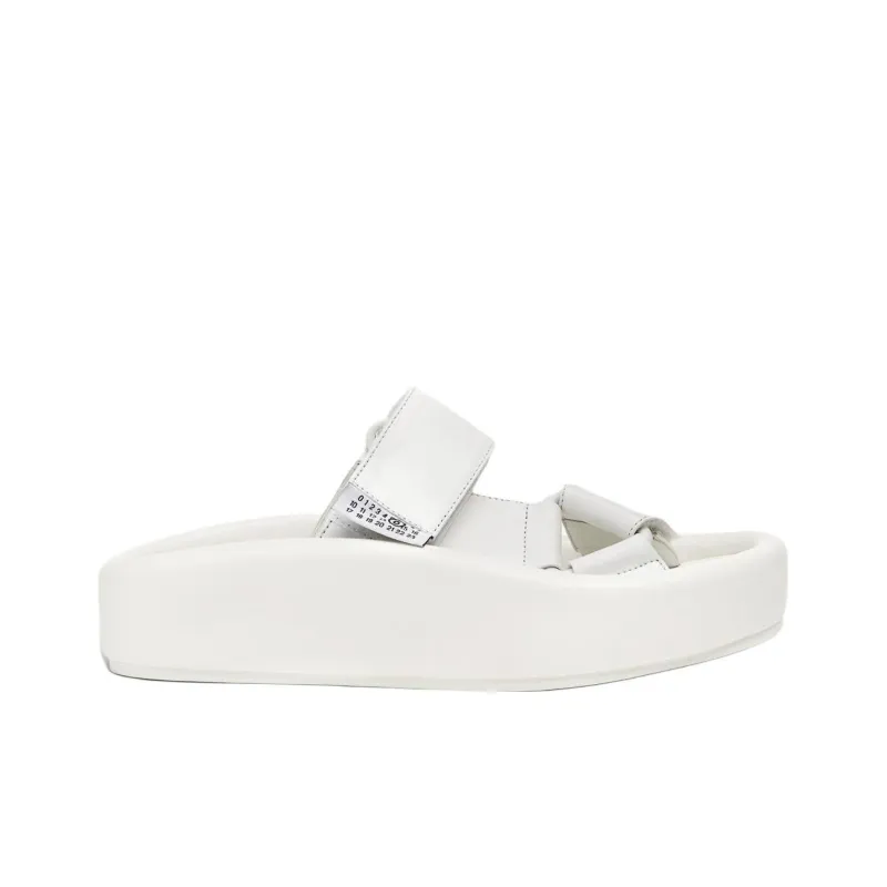 MM6 Maison Margiela Webbing Leather Sandals-1