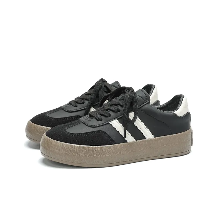 FOREVER 21 Anti-Slip Wear-Resistant Lightweight Breathable Height Increasing Low-Top Skateboard Shoes Unisex-5