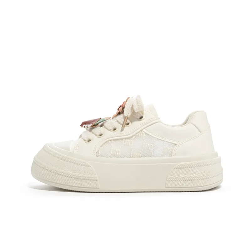 Humanism 1986 Lightweight Breathable Height Increasing Low Top Skateboard Shoes Women's-0
