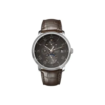 BORMAN Automatic Mechanical Movement Genuine Leather Strap Watch Men's Watches Black Dial