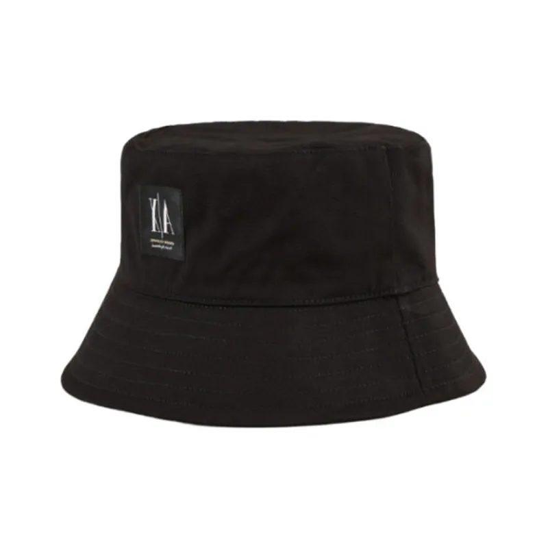 ARMANI EXCHANGE Cotton Bucket Hats Men's Black-0