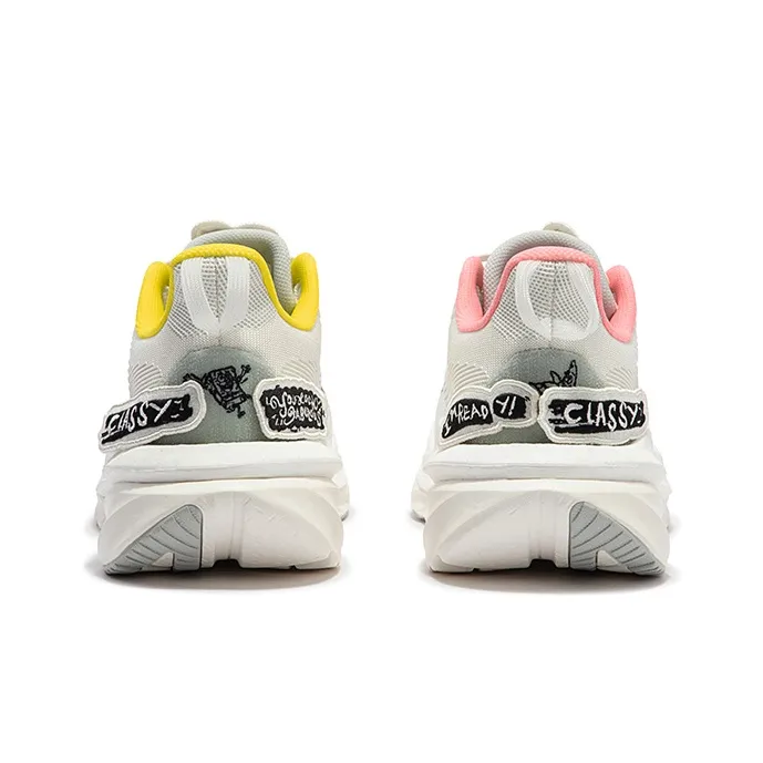 361° Red Flame 3 Running Shoes Men Low Top Feather White/Photon Gray-3