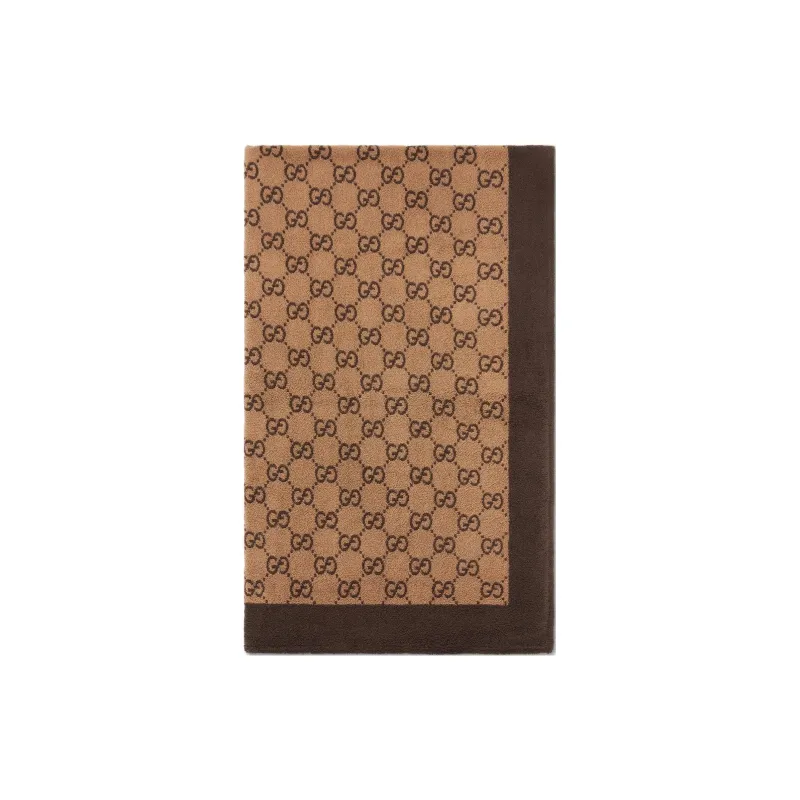 GUCCI Gg Supreme Cotton Beach Towel-1