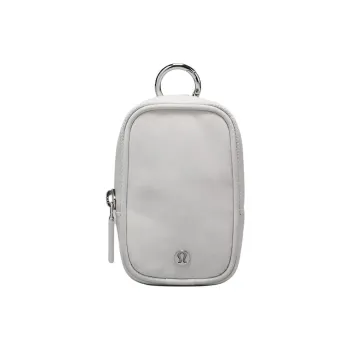 Lululemon Recycled Nylon Key Pouch Unisex Steam White