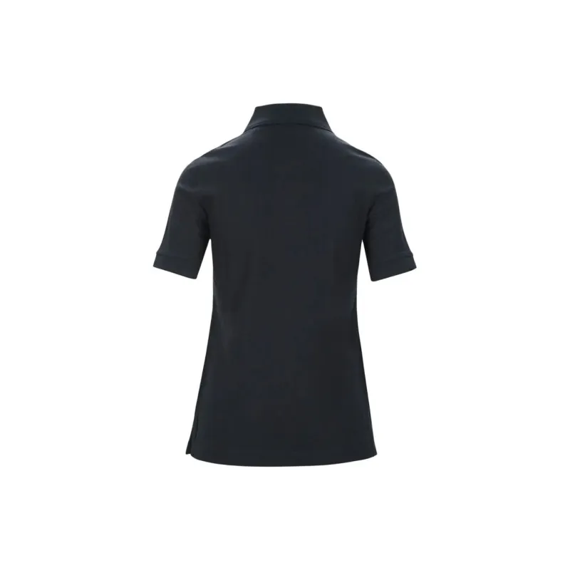 Burberry Logo B Polo Shirt Black-1