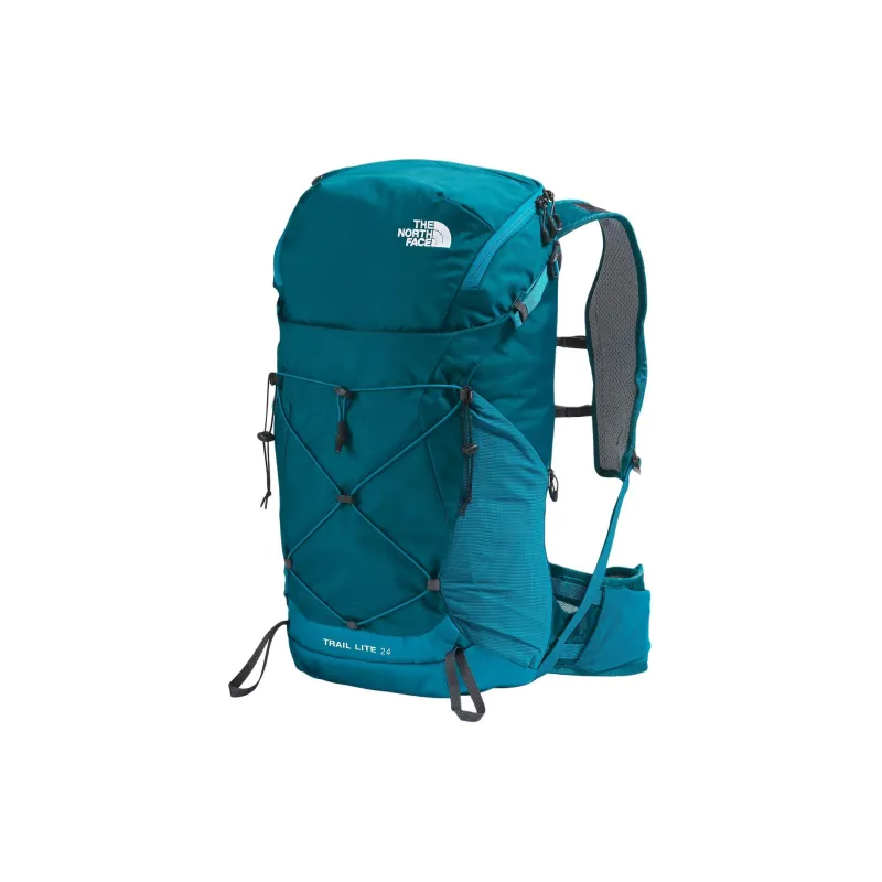 THE NORTH FACE Recycled Nylon Outdoor Hiking Bag Backpack Women's Moss-blue Royal Sapphire Slate-1