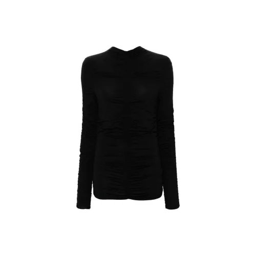 Patrizia Pepe Long-sleeve Ruched Blouse