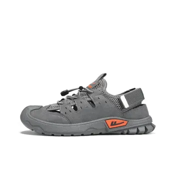 Warrior River Trekking Shoes Wear resistant, Lightweight, Breathable, And Non slip. Beach Sandals Men's Gray