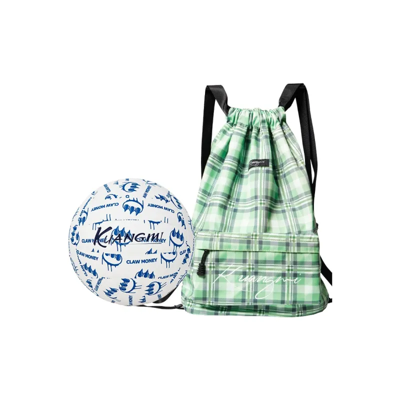 Kuangmi x Claw Money PU Size 5 Volleyball Unisex White Blue-16