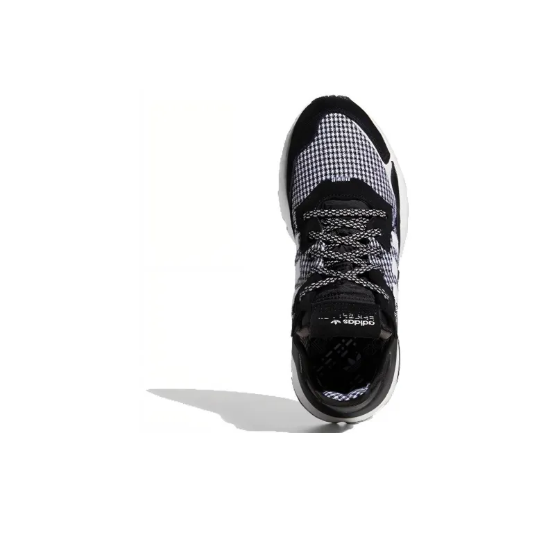 Adidas Nite Jogger Black White-3