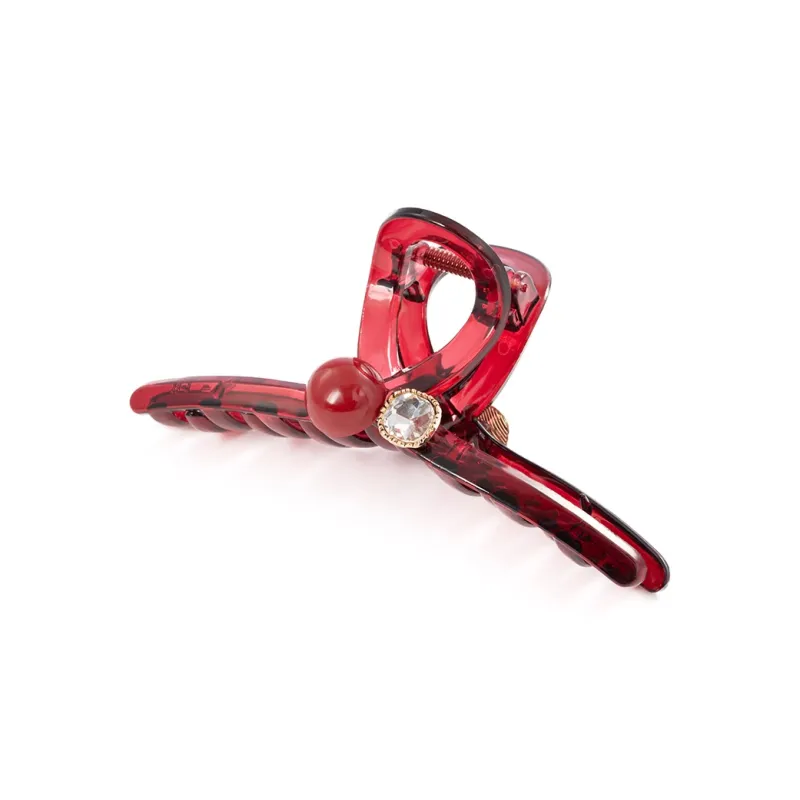 ZANC Acrylic Pearl Hair Clips Women's-1