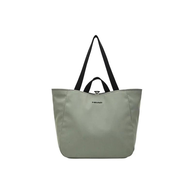 HEAD Polyester Tote Bag, Shopping Bag, Shoulder Bag, Crossbody Bag, Handbag Tubas Women's Olive Green & Apricot Gray-0