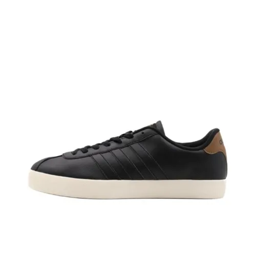 Adidas Vlcourt Vulc Skateboard Shoes Men Low-Top Black/Brown