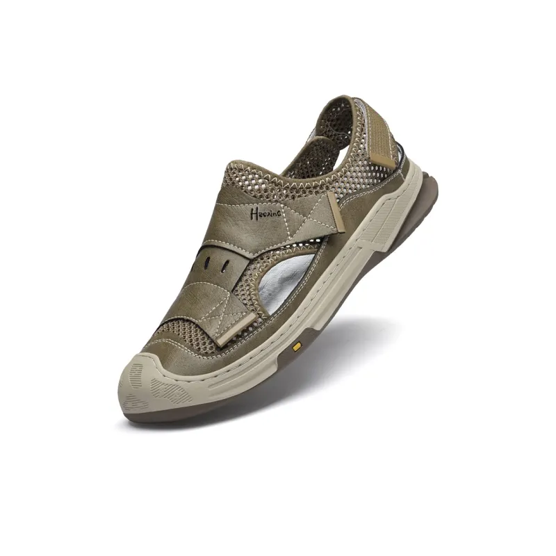 Extravagant Beach Sandals Men's Khaki-2