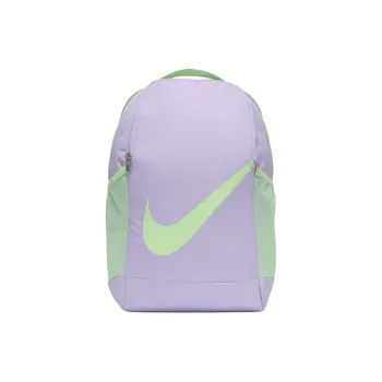 Nike Polyester Backpack Regular Women's Lilac Steampunk Green