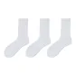 3 Pairs (Long Tube White)
