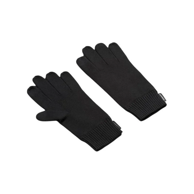 Lululemon Cotton Knit Gloves Men's Black-0