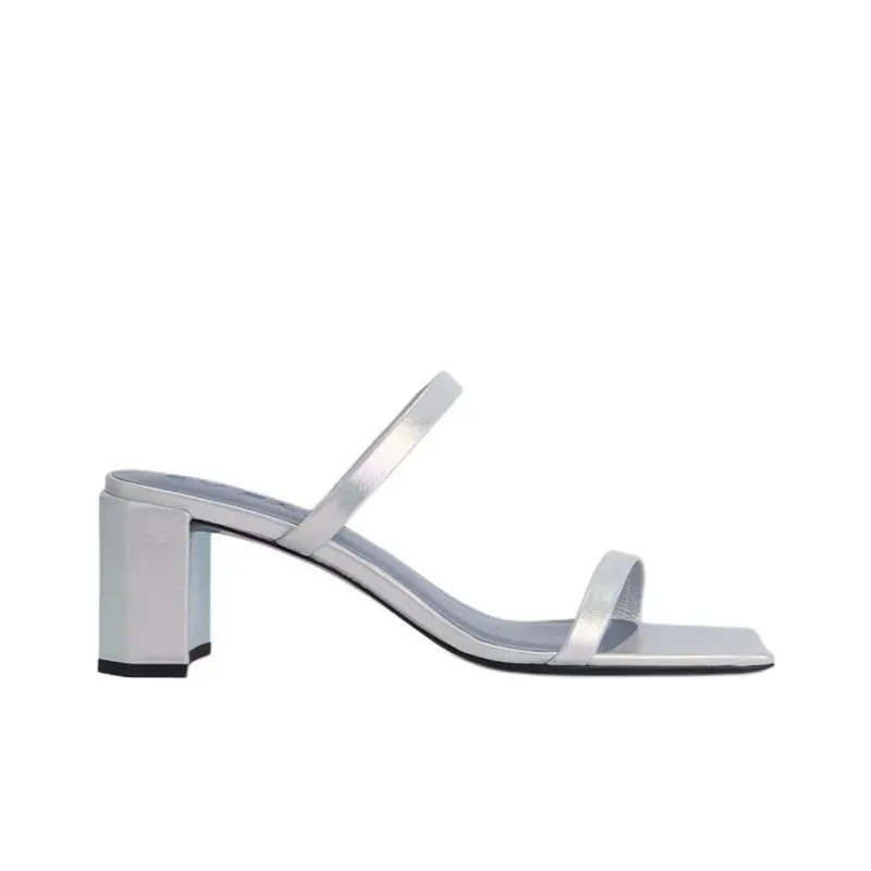 By Far Tanya Slip-Resistant Slide Slippers Women's White-1