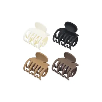 LILY&LOTTY Hair Clips Women's Black/Coffee/Milk White/Khaki