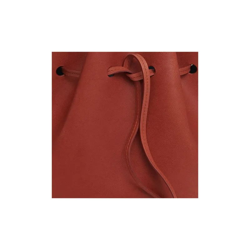 MANSUR GAVRIEL Plant Tanned Leather Bucket Bags Shoulder Bag Crossbody Bag Mini Women's Brown & Blue-3