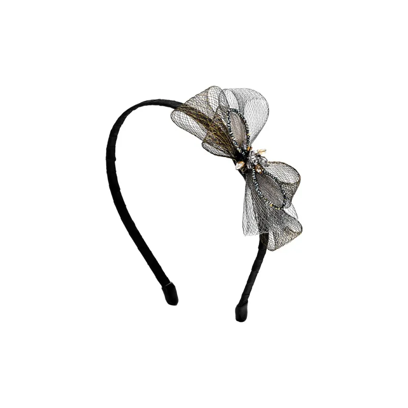 ROYALSASA Artificial Crystal Alloy Headbands Women's-0