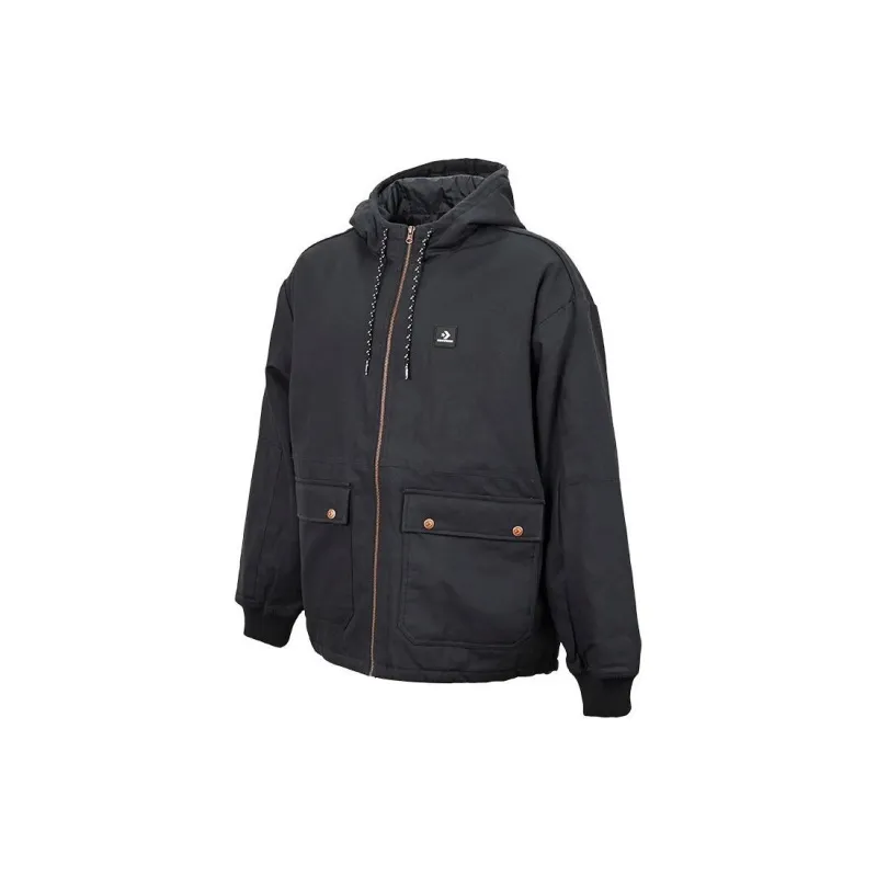 Converse Transition Jackets Coats Men's Black-2
